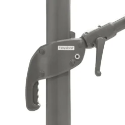 Parasol Décentré Eléa Inclinable Rectangulaire Ardoise Hespéride -Jardisia Soldes Boutique parasol decentre elea inclinable 3 4 ardoise hesperide 3