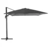 Parasol Décentré Eléa Inclinable Hexagonal Oléfine Anthracite Hespéride -Jardisia Soldes Boutique parasol decentre elea inclinable 3x42 olefine anthracite hesperide