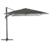 Parasol Décentré Eléa Inclinable Carré Ardoise Hespéride -Jardisia Soldes Boutique parasol decentre elea inclinable carre ardoise hesperide