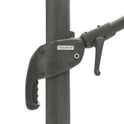 Parasol Décentré Eléa Inclinable Carré Ardoise Hespéride -Jardisia Soldes Boutique parasol decentre elea inclinable carre ardoise hesperide 1 2