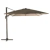 Parasol Décentré Eléa Inclinable Carré Noisette Hespéride -Jardisia Soldes Boutique parasol decentre elea inclinable carre noisette hesperide