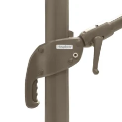 Parasol Décentré Eléa Inclinable Carré Noisette Hespéride -Jardisia Soldes Boutique parasol decentre elea inclinable carre noisette hesperide 4