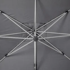 Parasol Déporté Rectangulaire Equador Ardoise Hespéride -Jardisia Soldes Boutique parasol deporte rectangulaire equador ardoise hesperide 1 4