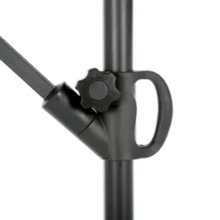 Parasol Déporté Rond Janeiro Ardoise Hespéride -Jardisia Soldes Boutique parasol deporte rond janeiro ardoise hesperide 3