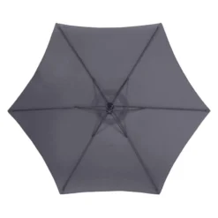 Parasol Déporté Rond Janeiro Ardoise Hespéride -Jardisia Soldes Boutique parasol deporte rond janeiro ardoise hesperide 8