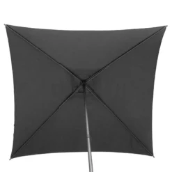 Parasol Droit Carré 2,5x2,5m Soya Ardoise Hespéride -Jardisia Soldes Boutique parasol droit carre 25x25m soya ardoise hesperide 1 3