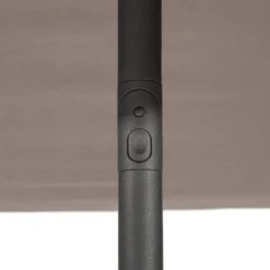 Parasol Droit Carré 2,5x2,5m Soya Taupe Hespéride -Jardisia Soldes Boutique parasol droit carre 25x25m soya taupe hesperide 3