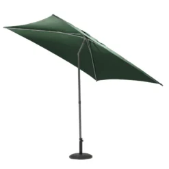 Parasol Droit Carré 2,5x2,5m Soya Vert Olive Hespéride -Jardisia Soldes Boutique parasol droit carre 25x25m soya vert olive hesperide 2