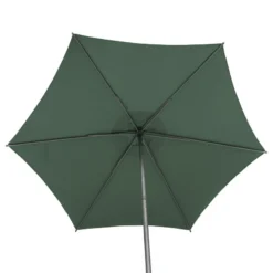 Parasol Droit Rond 2,7m Soya Vert Olive Hespéride -Jardisia Soldes Boutique parasol droit rond 27m soya vert olive hesperide 4