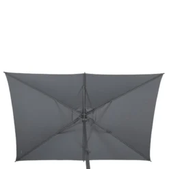 Parasol Mat Central 2x3 M Loompa Ardoise Hespéride -Jardisia Soldes Boutique parasol mat central 3 m loompa ardoise hesperide 4