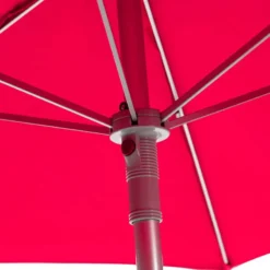 Parasol Rond 2,3m Anzio Grenade Hespéride -Jardisia Soldes Boutique parasol rond 23m anzio grenade hesperide 2