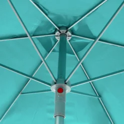 Parasol Rond 2,3m Anzio émeraude Hespéride -Jardisia Soldes Boutique parasol rond anzio emeraude hesperide 2