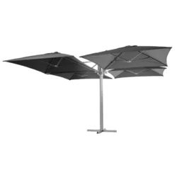 Parasol Setiri 16 M² Ardoise Hespéride -Jardisia Soldes Boutique parasol setiri 16 m ardoise hesperide 2