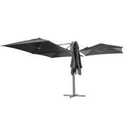 Parasol Setiri 16 M² Ardoise Hespéride -Jardisia Soldes Boutique parasol setiri 16 m ardoise hesperide 4