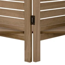 Paravent Bois 3 étagères Bois Atmosphera -Jardisia Soldes Boutique paravent bois 3 etageres bois atmosphera 2