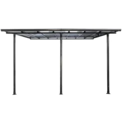 Pergola Belize Hespéride Noir -Jardisia Soldes Boutique pergola belize hesperide noir 2