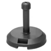 Pied De Parasol 17kg Béton Noir Hespéride -Jardisia Soldes Boutique pied de parasol 17kg beton noir hesperide
