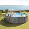 Piscine Tubulaire Baltik D 4.57 M H 1.22 M Intex -Jardisia Soldes Boutique piscine tubulaire baltik d 457 m h 122 m intex