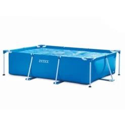 Piscine Tubulaire Rectangle 3 X 2 X 0,75 M Intex Avec épurateur -Jardisia Soldes Boutique piscine tubulaire rectangle 3 x 2 x 075 m intex epurateur 1