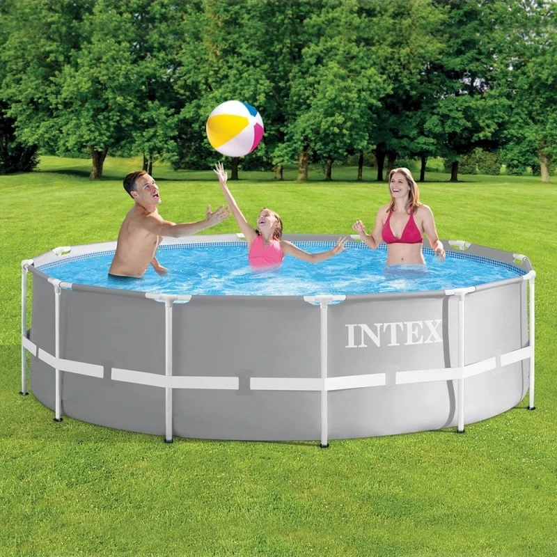 Piscine Tubulaire Ronde Prism Intex 3,66 X 0,99 M Avec Accessoires Intex 3 Piscine Tubulaire Ronde Prism Intex 3,66 X 0,99 M Avec Accessoires Intex