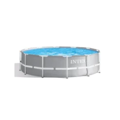 Piscine Tubulaire Ronde Prism Intex 3,66 X 1,22 M Avec Accessoires Intex -Jardisia Soldes Boutique piscine tubulaire ronde prism intex 366 x 122 m avec accessoires intex 1