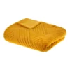 Plaid Géant 180x230 Fourrure Jaune Moutarde Atmosphera -Jardisia Soldes Boutique plaid geant 180x230 fourrure jaune moutarde atmosphera