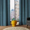 Rideau Bleu Lilou 140x260 Atmosphera -Jardisia Soldes Boutique rideau bleu lilou 140x260 atmosphera