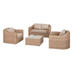 Salon 4 Places Moorea Savana Hespéride -Jardisia Soldes Boutique salon 4 places moorea savana hesperide 1