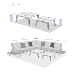Salon De Jardin Pulpy Gris Hespéride -Jardisia Soldes Boutique salon de jardin pulpy gris hesperide 8