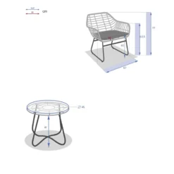Salon Détente Extérieur Lambada 2 Places Hespéride -Jardisia Soldes Boutique salon detente exterieur lambada 2 places hesperide 9