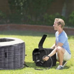 Spa Gonflable 4 Places Ardoise Carré Intex -Jardisia Soldes Boutique spa gonflable 4 places ardoise carre intex 6