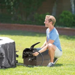 Spa Gonflable Intex Octogonal 6 Places Carbone -Jardisia Soldes Boutique spa gonflable intex octogonal 6 p new carbone 7