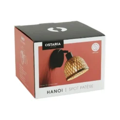 Spot Hanoi En Métal Et Bambou Ostaria -Jardisia Soldes Boutique spot hanoi en metal et bambou ostaria 1