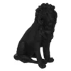 Statue De Lion Résine Noire H52 Atmosphera -Jardisia Soldes Boutique statue de lion resine noire h52 atmosphera