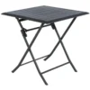 Table Alu Pliante Azua 2 Places Graphite Hespéride -Jardisia Soldes Boutique table aluminium azua 2 places noir graphite hesperide