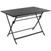 Table Alu Pliante Azua 4 Places Graphite Hespéride -Jardisia Soldes Boutique table aluminium azua 4 places graphite hesperide