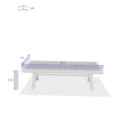 Table Basse Extérieure Bois D'acacia Papouasie Hespéride -Jardisia Soldes Boutique table basse exterieure bois d acacia papouasie hesperide 2