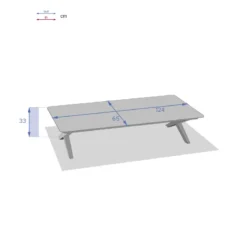 Table Basse Extérieure Embruns Praline Hespéride -Jardisia Soldes Boutique table basse exterieure embruns praline hesperide 2