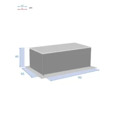 Table Basse Rectangulaire Mayari Terre D'ombre Hespéride -Jardisia Soldes Boutique table basse rectangulaire mayari terre d ombre hesperide 2