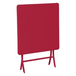 Table Carrée Pliante Greensboro 2p Grenade Hespéride -Jardisia Soldes Boutique table carree pliante greensboro 2p grenade hesperide 1 2