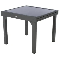Table Piazza Extensible 8 Personnes Anthracite/graphite -Jardisia Soldes Boutique table piazza extensible 8 personnes anthracite graphite 2