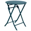 Table Ronde Pliante Greensboro 2p Bleu Pétrole Hespéride -Jardisia Soldes Boutique table ronde pliante greensboro 2p bleu petrole hesperide