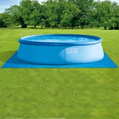 Tapis De Sol 4,72 X 4,72 M Pour Piscine Intex -Jardisia Soldes Boutique tapis de sol pour protection de piscine intex 4