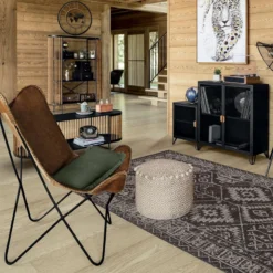 Tapis Extérieur Effet Mat Zoe 160x230 Atmosphera -Jardisia Soldes Boutique tapis exterieur effet mat zoe 160x230 atmosphera4 3