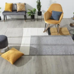 Tapis Rectangulaire Relief Abstrait 160x230 Atmosphera -Jardisia Soldes Boutique tapis rectangulaire relief abstrait 160x230 atmosphera 5