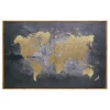 Toile Imprimée Monde Encadrée 58x88 Atmosphera -Jardisia Soldes Boutique toile imprimee monde encadree 58x88 atmosphera