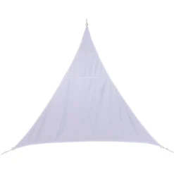 Toile Solaire 5x5x5m Curacao Blanc Hespéride