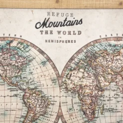 Toile Suspendue Monde Wild 100x78 Atmosphera -Jardisia Soldes Boutique toile suspendue monde wild 100x78 atmosphera 3