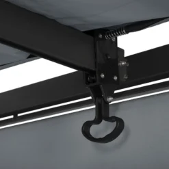 Tonnelle Moai 3x4 M Ardoise Hespéride -Jardisia Soldes Boutique tonnelle moai 3x4 m hesperide 4