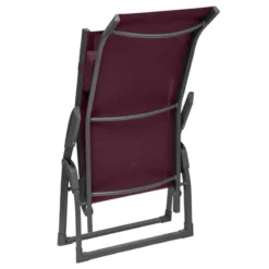 Transat 2 Positions Bordeaux / Graphite Decima Hespéride -Jardisia Soldes Boutique transat 2 positions bordeaux graphite decima hesperide 3